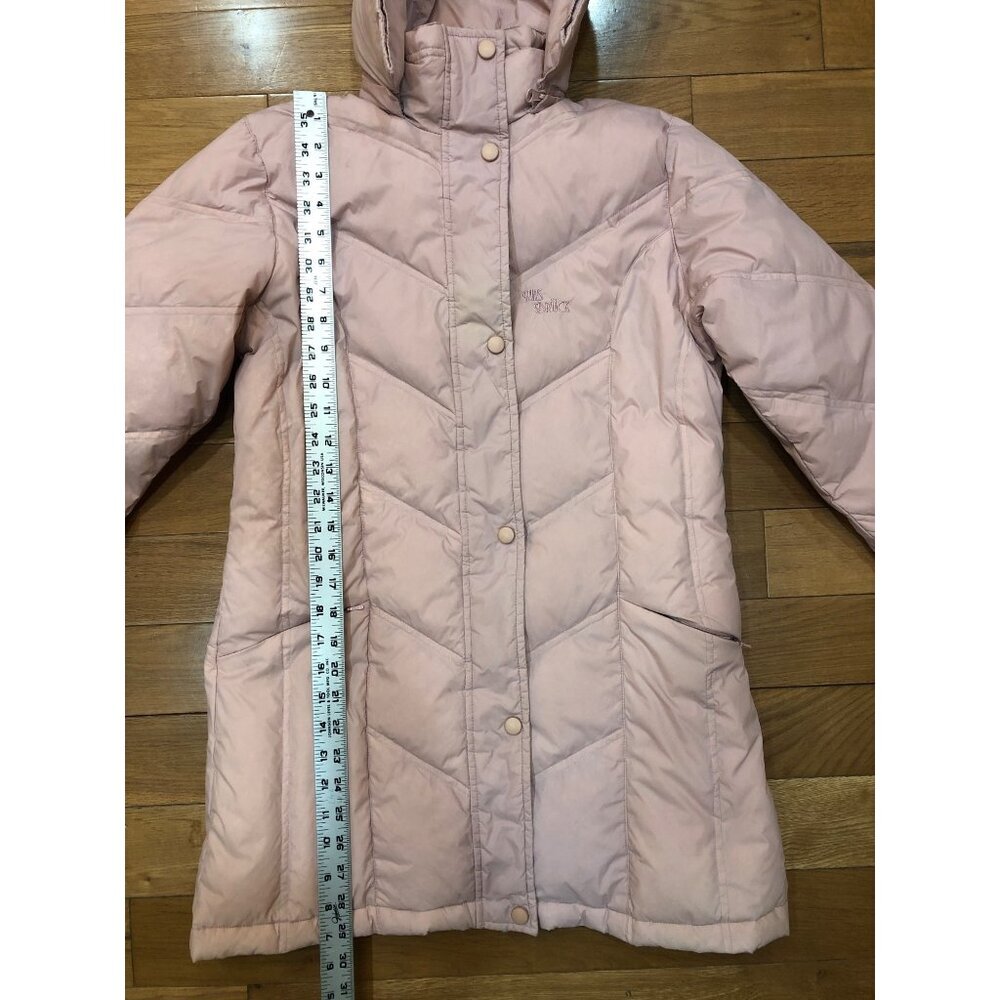 Inns Bruck Down Hooded Light Pink Puffer Jacket Size Small - Picture 2 of 8
